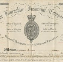 The Lancashire Insurance Company policy : William Morrow, part 1