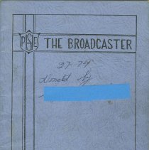 The Broadcaster, 1933-34