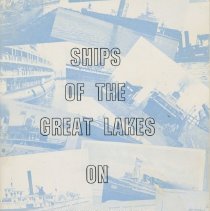Ships of the Great Lakes, front cover