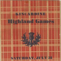 Kincardine Highland games 1948 cover