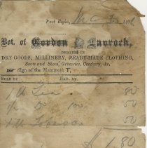 Ax2011.306.013 - Gordon & Lavrock, Dry Goods, Millinery, Ready Made Clothin