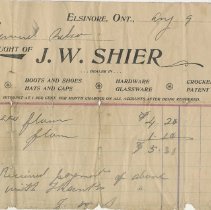 Ax2011.306.042 - J.w. Shier, Dry Goods, Groceries, Hardware, Etc, Elsinore,