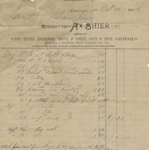 Ax2011.306.049 - A. Shier, Dealer In Dry Goods, Groceries, Boots And Shores