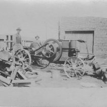 Men with their sawmill equipment
