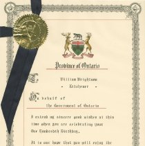 100th birthday greetings