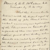 A2009.018.005 - Letter From Paisley Council - 24 July 1893 - P.3of4