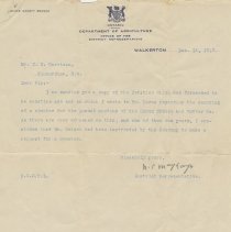 Letter to J.E. Harrison, dated December 12, 1917
