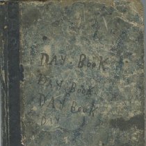 Day book, Elijah (E.C.) Hilker, tinsmith