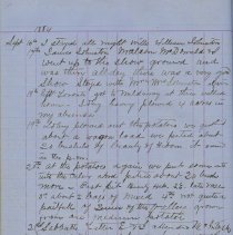 Ledger and journal, September 1884 entries