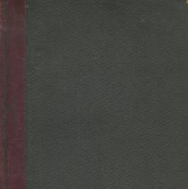 Account book and journal, front cover