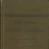 High School German Grammar, front cover