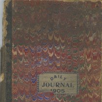House of Refuge daily journal and diary of Joseph White