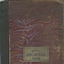 House of Refuge daily journal and diary of Joseph White