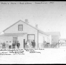 Dan Muhm's store and post office, Inverhuron