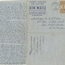 Letters to Private Richard Todd