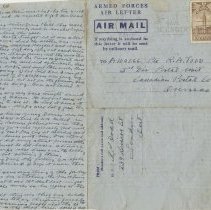 Letters to Private Richard Todd