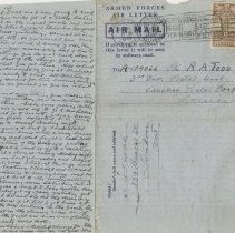 Letters to Private Richard Todd