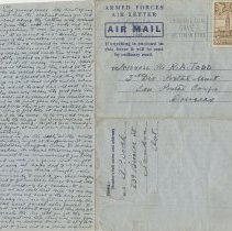 Letters to Private Richard Todd