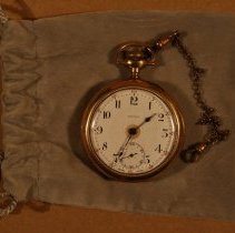 A2009.240.001-001 Herbert Fenton's stopwatch - front