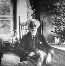 Alexander McNeill and dog