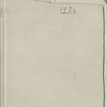 Journal, front cover