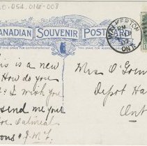 Victoria Day 1907 in Walkerton Ont. - Reverse