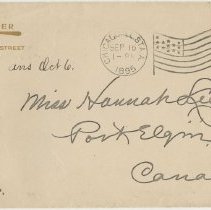 A2007.015.001-005 1895-09-14-envelope Front