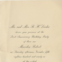 A2007.015.001-007 1896-11-01-invitation Front