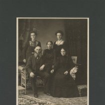 Mr. and Mrs. Carl Plackmeier family portrait