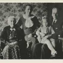 Four generations, ca. 1935