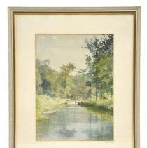 Mill Stream, Fisher's Dam (1931) Paisley, Ontario