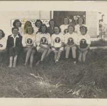 Tiverton Ladies Team 1945 - Front