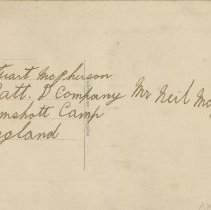 To my dear Brother - Reverse