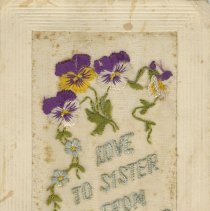 Love to Sister from Witley Camp