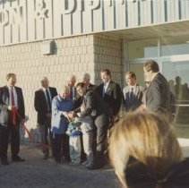 A2023.001.012-001 Grand opening ceremony, Tiverton Sports Centre