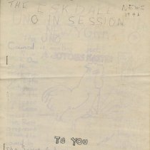 The Eskdale In Session front cover