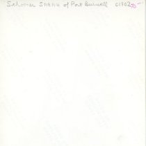 Schooner "Sarah" on Lake Huron- reverse