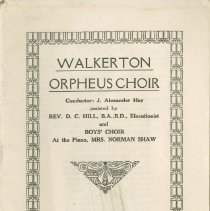 Walketon Orpheus Choir