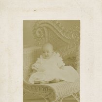 Jean MacDonald, baby portrait, front