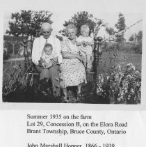 Summer 1935 on the farm