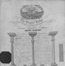 Grand Lodge of Ancient Free and Accepted Masons of Canada, in the Province of Ontario, Third Degree certificate : Bryce B. Miller
