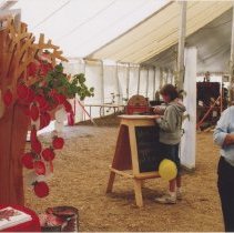BCM&CC and BCGS apple tree display area at IPM 2008