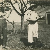 Edward Rodgers and Georgina Williamson Rodgers, circa 1900