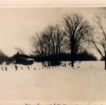 Winter 1947 our house