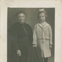 Mrs. (Rainboth) Boswell and Edna Boswell