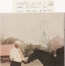 Tom Rydall Jr. ice house and barn