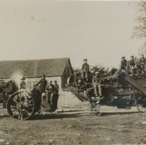 Bill Rydall's threshing machine