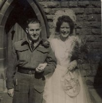 Lorne and Mabel Byers wedding