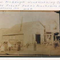 Mar's woodworking and blacksmith shops