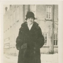 May Lyness in winter